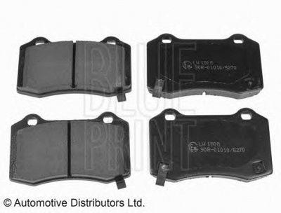 BLUE PRINT ada104206 -  Комплект тормозных колодок, дисковый тормоз